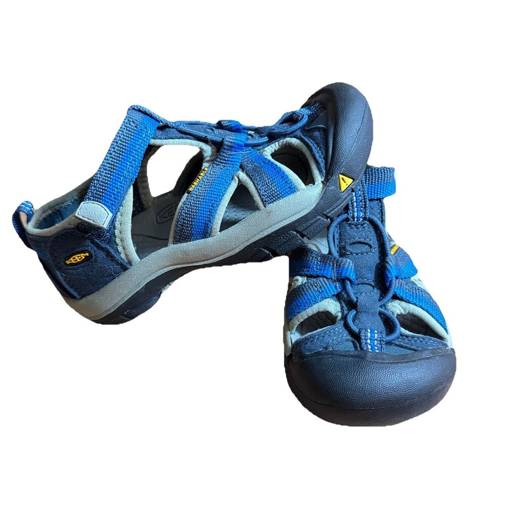 Keen Sandals Kids 12 Venice H2 Hiking Water Shoes Blue Gray